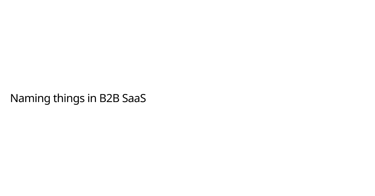 Engineers love giving things ambiguous, technical names like task, workflow, record, definition. They also love combining these names into new ones li